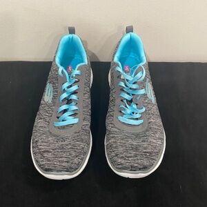 Sketchers Women Flex Appeal Lite Weight Sneakers Size 9.5